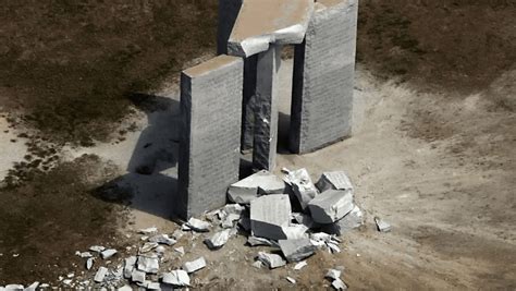 who blew up georgia guidestones